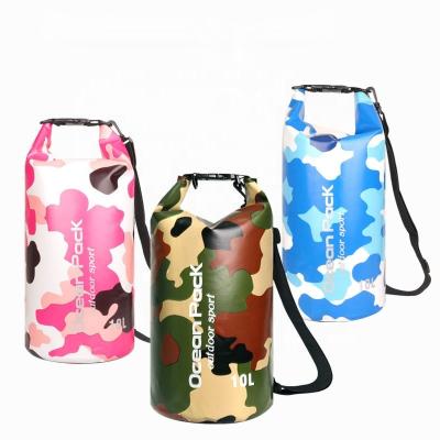 Chine Durable Diving Dry Bags Waterproof Bag, Full Print Floating Ocean Pack Dry Bag à vendre
