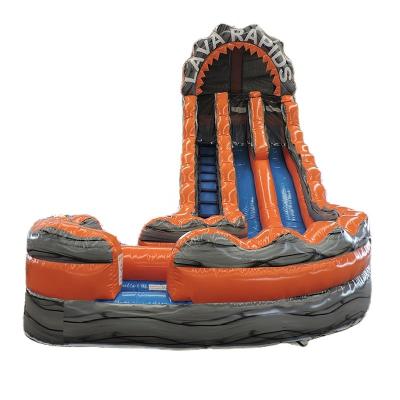 China Heavy duty professional inflatable water slides inflatable PVC material used inflatable water slide for sale en venta