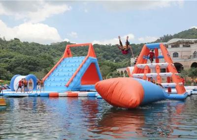 China Giant Inflatable Water Playground Equipment Air Tight Style For Outdoor for sale
