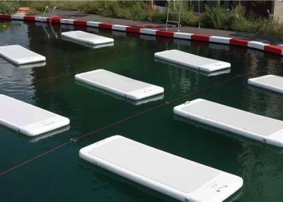 China salida inflable de la estera de la yoga de la aguamarina del 12cm - CE de la prevención aprobado para la aptitud en venta