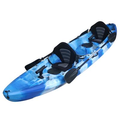Chine Foot Pedal Drive Plastic kayak wholesale Fishing kayak 2 person sea kayak à vendre