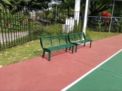 中国 Ecoの公園のための友好的な運動場装置の緑の屋外の椅子 販売のため