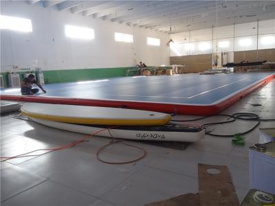 China Durable Inflatable Gymnastics Crash Mats , 13 * 13m Gym Tumbling Mats for sale