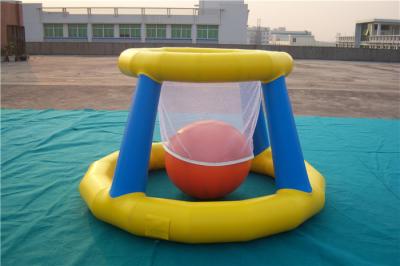 China Giant Inflatable Basketball Hoop For Pool , Children Airtight Blow Up Pool Floats for sale