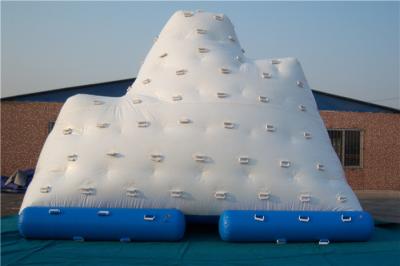 China Großer aufblasbarer Wasser-Spiel-Eisberg-aufblasbares Wasser-Spielzeug für Vergnügungspark zu verkaufen