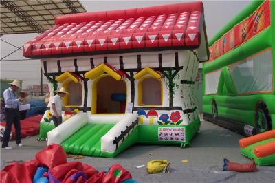 China Farmhouse Inflatable Jumping Castle Rental For Kids And Kindergarten for sale