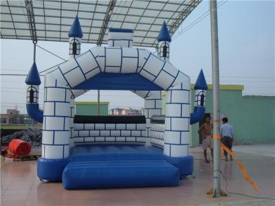 China Theme Park Large Inflatable Bounce House With Slide CE / TUV Cert for sale