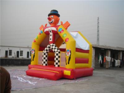 China Funny Giant Inflatable Jumping Castle Fire Resistant For Outdoor for sale