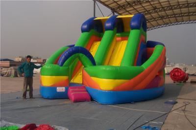 China Commercial Large Inflatable Slide For Toddlers Screen Print  / Hand Painting for sale
