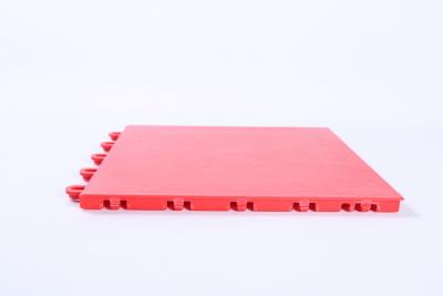 中国 スケートボードの運動場のための赤い色の安全スポーツの床の運動場の床 販売のため