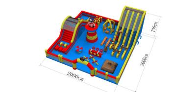 China Large Commercial Inflatable Theme Park Uv Resistance For Kids Playground for sale