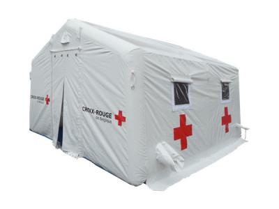China Large Customized Inflatable Medical Tent , Professional Military Inflatable Tent for sale