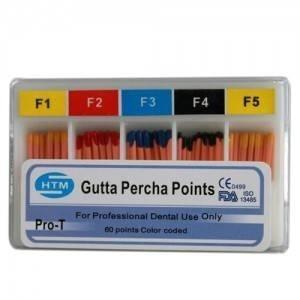 China Dental Disposable Gutta Percha Points Pro-taper for sale