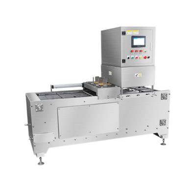 China 20m/Min Automatic Tray Packing Machine For Fresh Meat And Cheese for sale