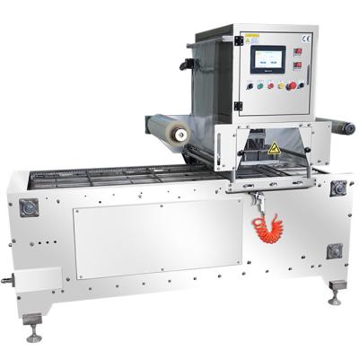 China Auto Vacuum Tray Sealer Machine PLC Control  Food Contain Sealing Machine for sale