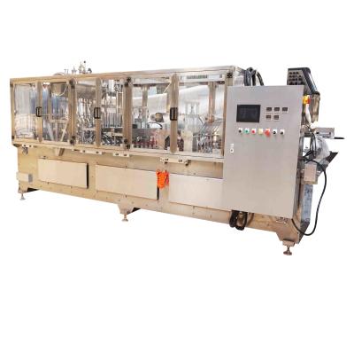 China Stainless Steel Cup Filler Packaging Machine For Tea PET Cups for sale