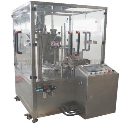 China Double Heads Plastic Cup Filling Sealing Machine 100-500ml High Accuracy ≤±1% for sale
