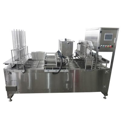 China Fruits Vegetables And Salad Sauce Sealing Machine Low Residual Oxygen for sale