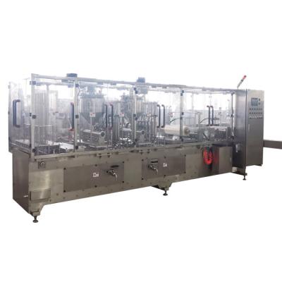 China 7.5kw Yogurt Filling And Sealing Machine With Filling Accuracy ≤±1% for sale