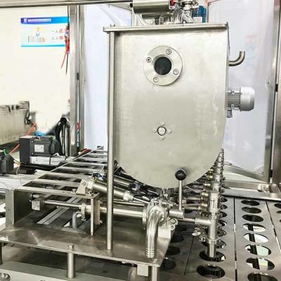 China Máquina de embalagem de bandejas de alta capacidade Máquina de embalagem de almoço de plástico de aço inoxidável à venda