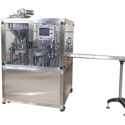 China 2.5KW Rotary Cup Filling Sealing Machine Capacity 3000Cup/Hour for sale