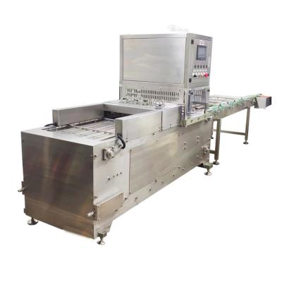China ATS-2R MAP Tray Sealer System For Baked Sweet Potato Aluminum Foil Box for sale