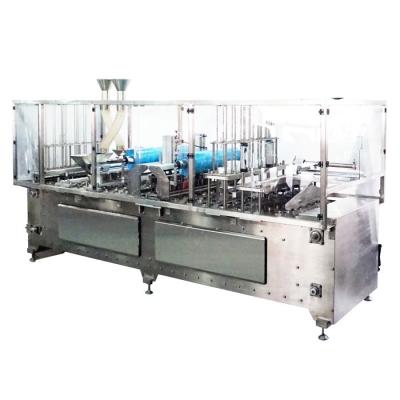 China Máquina de embalagem de enchimento de copos de alta frequência para enchimento de mel de 1 a 50 ml à venda