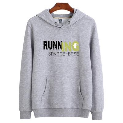 China OEM high quality hot sale men's hoodie pure cotton classic gray hoodie men's custom hoodie for sale