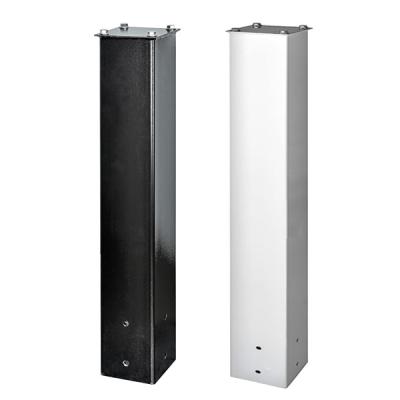 Quality Modern Heavy Duty Steel Mailbox Post With Powder Coated Surface Support Bracket for sale