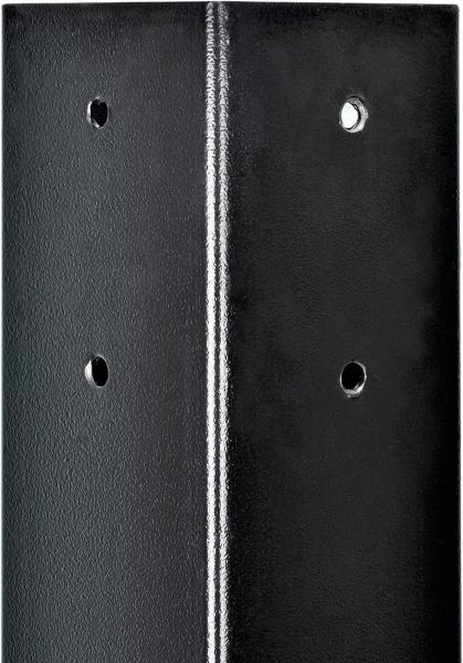 Quality Modern Heavy Duty Steel Mailbox Post With Powder Coated Surface Support Bracket for sale