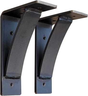China Brackets de abrigo de chimenea de trabajo pesado soporte de escritorio de brackets de acero soldado a mano en venta
