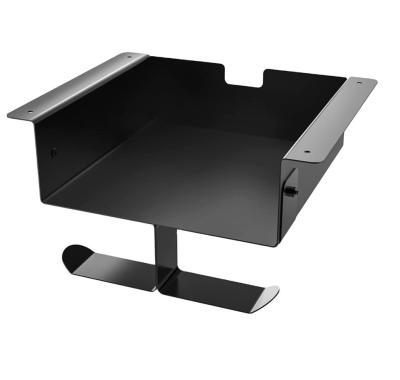 China Suspended CPU Holder Mounting Under Desk Computer Case Fixing Metal Bracket Cabinet Pc Mount for sale
