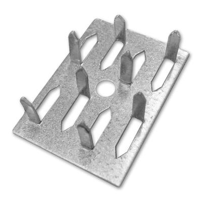 Chine 1 mm/1,2 mm d'épaisseur de zinc en acier 8 broches clips d'impallage pour la fixation robuste à vendre