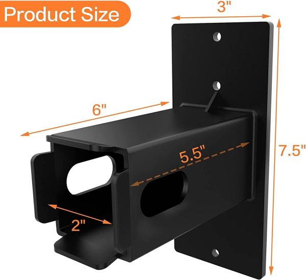 Quality Hitch Wall Mount for Bike Rack Cargo Carrier Garage Wall Organizer Trailer Hitch for sale