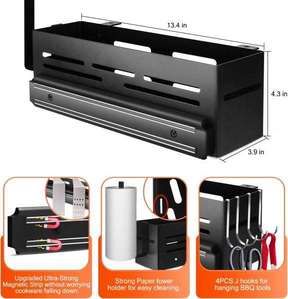 Quality Organize Your BBQ Station Griddle Storage Caddy for Blackstone 28''/36'' Griddle for sale