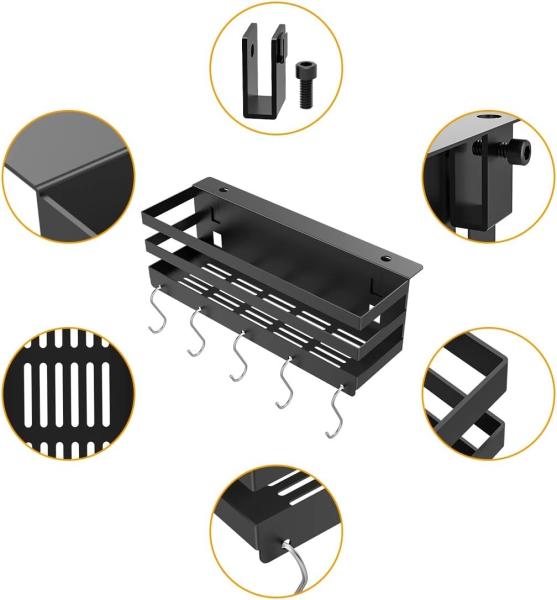 Quality Organize Your Countertop Setup with this Powder Coated Griddle Accessories Caddy for sale