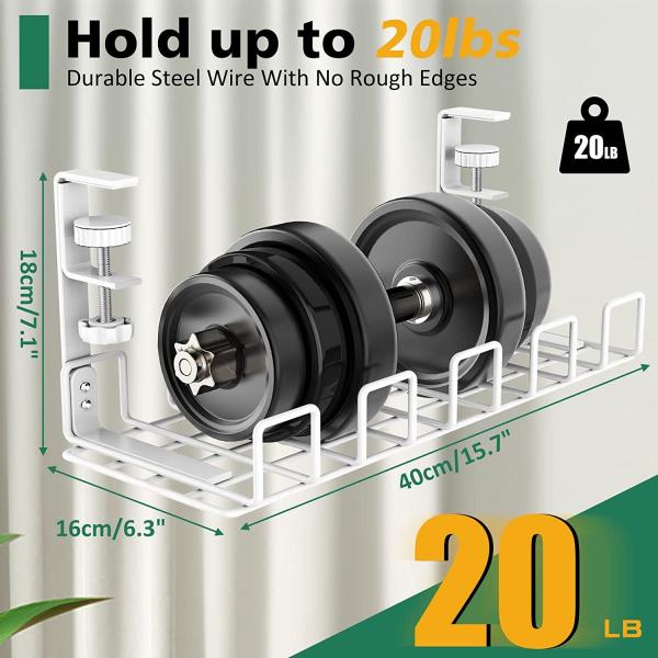 Quality Under Desk Cable Management Tray Organize Wires with Power Coated Carbon Steel for sale