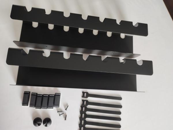 Quality No Drilling Required Cable Tray for Standing Desk in Office and Home Cable for sale