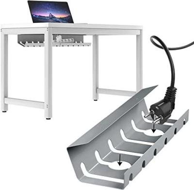 China Easily Install Cable Tray Basket for Standing Desk No Drill Required in Living Room for sale