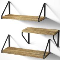 Quality Metal Floating Shelf Brackets 7.64*6.61*2.72cm Single-side Structure DIY for sale