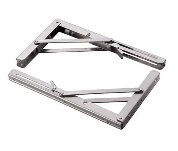 Quality 30 Inch Heavy Duty Folding Brackets Standard Stainless Steel Wall Mounted Desk Support for sale