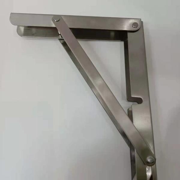 Quality 30 Inch Heavy Duty Folding Brackets Standard Stainless Steel Wall Mounted Desk for sale