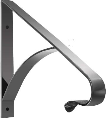 China Acero/madera Hardware de soporte de escalera Soporte de un solo lado para montaje de guarnición de escalera en venta