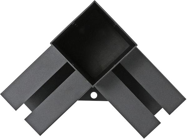 Quality Stamping Punching Bending Process 3-way Corner Brackets for Modular Sizing for sale