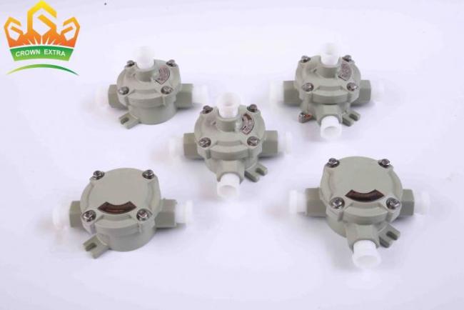 Waterproof Corrosion proof WF2 Explosion Proof Electrical Junction Box Die Casting Aluminum IP65 2 3 Entries Horizon 0
