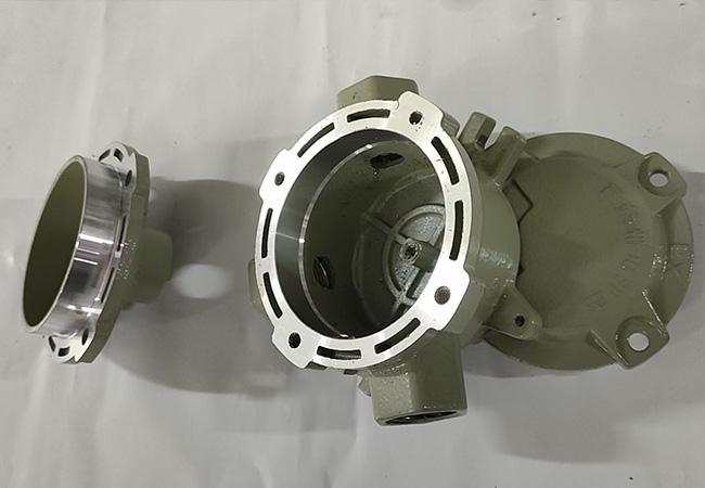 G3/4" 7 Hole Explosion Proof Junction Box Jbox Exd II C T6 Gb Ex-Mark 0