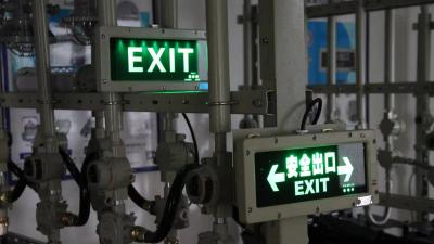 China ATEX Hazardous Area Explosion proof Emergency Exit Sign Light 3W Customizable For Zone 1 Zone 2 for sale