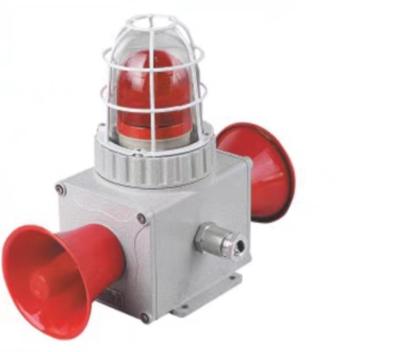 China Explosion Proof Sound And Light Alarm Warning Light 20W 115/180DB for sale