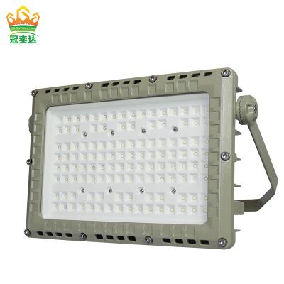 China Outdoor Explosion Proof Led Flood Light 220V ATEX ZONE1 ZONE2 Gas Station Work Light for sale