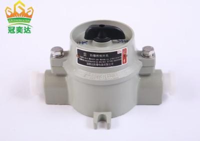 China Interruptor de iluminación a prueba de explosiones IP65, ubicación peligrosa, a prueba de llamas, interruptor de encendido/apagado en venta